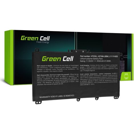 Green cell akku fur hp pavillion 14 15 usw ersetzt ht03xl l11119 855 usw (1/5)