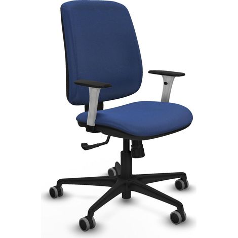 Sedia da ufficio piqueras y crespo Alares blu navy tessuto poliestere (1/2)