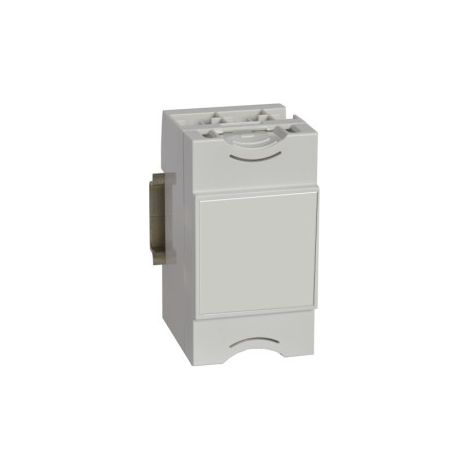 Legrand - Support universel modulaire + Obturateur - Pour u00e9quipements divers - 2 modules - Ru00e9f. : 412950+412952 (1/2)