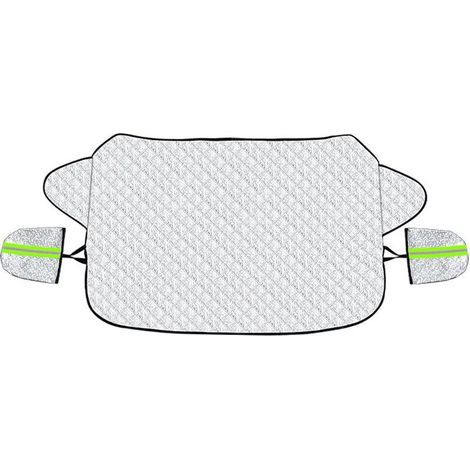 Couverture Pare-Brise - 147 x 100 cm - Protection Hiver Givre Neige Pluie Poussière UV - Universelle Voiture SUV - Repliable avec Sac de Rangement (1/5)