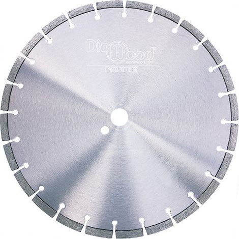 Disque Diamant Pro BLACK CROW D. 350 x Al. 25,4 x Ht. 10 mm - Granite, Marbre, Pierre, Béton Armé - Diamwood (1/2)