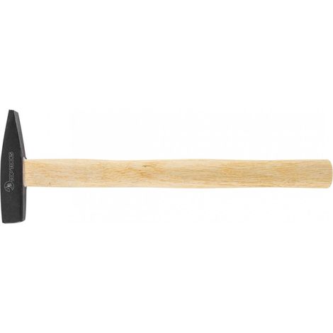 Martello da fabbro da 300 g con manico in legno.