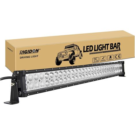 80 cm 32 pouces 180W led light barre, 12V 24V barre d'éclairage led, barre lumineuse pour offroad Véhicules Voiture camions SUV ATV 4x4, 6000K blanc feu antibrouillard, Phare led 4x4 (1/5)