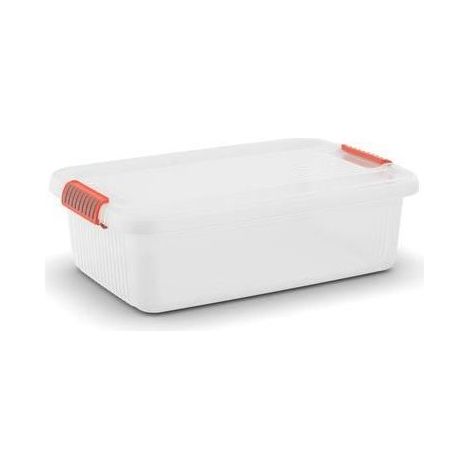 Boîte de rangement kis latch box m 28 litres empilable étanche (1/2)