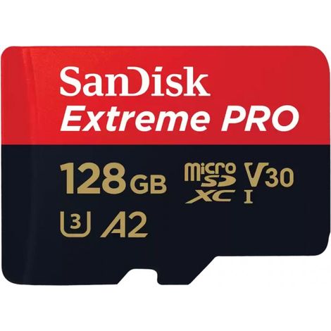 SanDisk Extreme PRO 128 GB MicroSDXC UHS-I Clase 10
