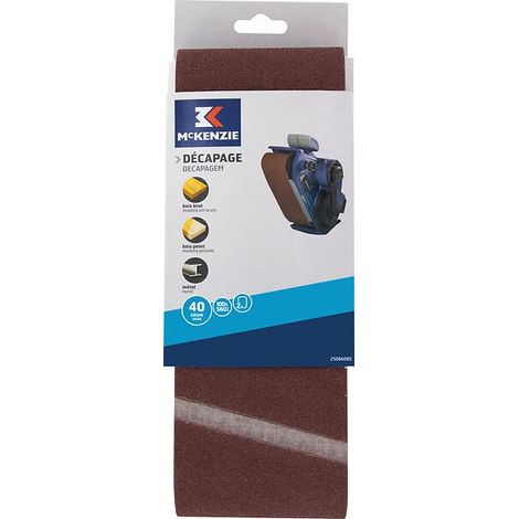 Bande abrasive sans fin - Lot de 2 - 100x560mm (1/2)
