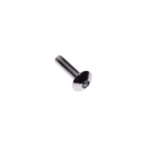 Tornillo para carenado de motocicleta M5 20 mm universal plateado 1 unidad (1/2)