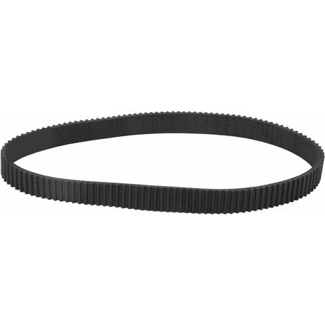 Courroie de transmission en caoutchouc 384-3M-12 pour vélo électrique, scooter et moteur - Noir (1/5)