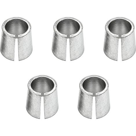 Lot de 5 Adaptateur Borne Batterie Voiture, Convertisseur Borne Batterie Manchons de Pôle en Plomb, Réducteurs Auto pour Connexion Stable, Compatible Pôle Positif Négatif, Installation Rapide (1/5)