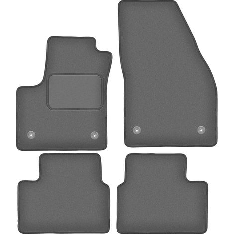 Tapis de sol graphite pour monospace Opel Meriva B (2010-2017)