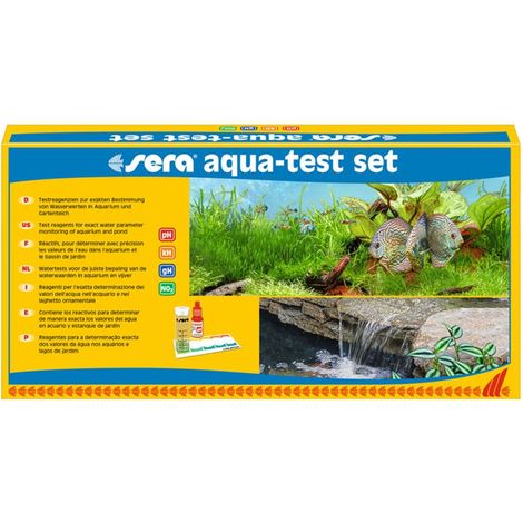 Sera Aqua-Test-Set comprende (PH-GH-KH-NO2) (1/2)