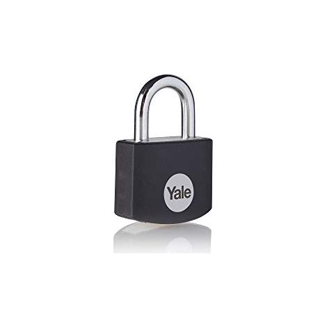 YALE YE3B/25/112/1/BK Lucchetto 25 mm Nero Serratura a chiave (1/4)