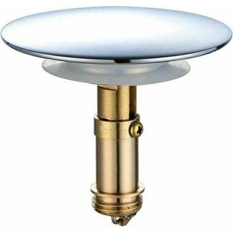 Bonde escamotable de 70 mm pour évier de salle de bain, évier de cuisine, évier de salle de bain