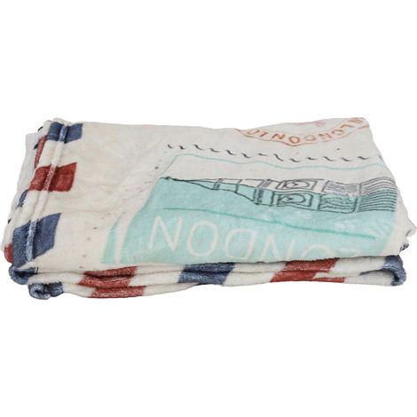 to My Son Couverture Double Face Doux Peau Respectueux de la Peau Garder Au Chaud Couverture Personnalisée Exprimant L'amour Couverture De Climatisation (1/5)