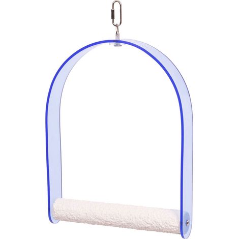 Columpio para el cuidado de garras y pico para loros medianos y grandes rom.L (1/4)