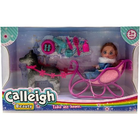 Ensemble de jeu de traîneau pour chiens Calleigh