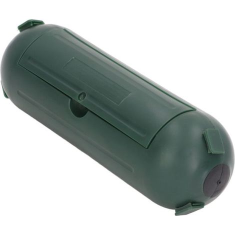 Couvercle De Sécurité Pour Rallonge Extérieure - Protection Contre Pluie Et Poussière - Pour Connexions Électriques Extérieures - 1 Pièce (1/5)