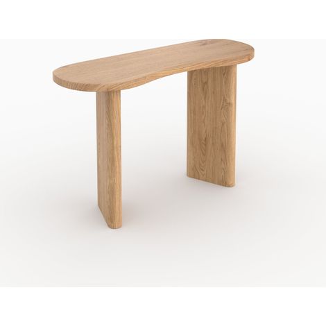 Consola Brandan de madera maciza de mindi (1/4)