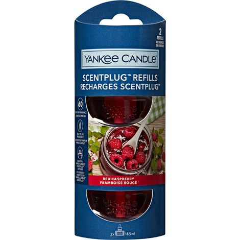 Yankee Candle Duftkerze „Rote Himbeere“ – Nachfüllpackung für elektrischen Lufterfrischer