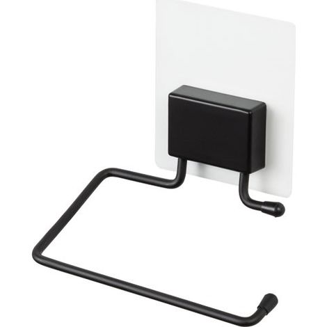 COMPACTOR - Porte papier wc noir magic auo adhesif (1/5)