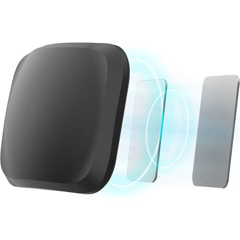Custodia magnetica per localizzatore AirTag - nera (1/5)