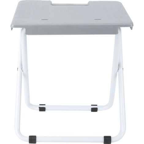 Tabouret pliant léger et portable, idéal pour la pêche, le camping, la maison, la salle de bain et le jardin. (1/5)
