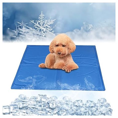 coussin de refroidissement pour animaux de compagnie, coussin de refroidissement pour chien, coussin de refroidissement pour chien, coussin de chien en gel auto-refroidissant pour refroidir les chats  (1/5)