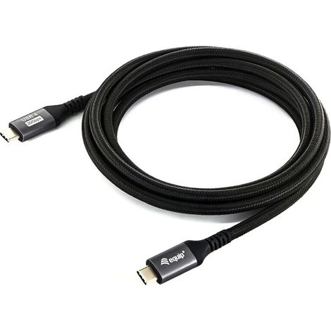 Equip USB4 Gen 2x2 C-auf-C-Kabel, Stecker/Stecker, 2.0 m, 4K/60 Hz, 20 Gbit/s, PD 100 W