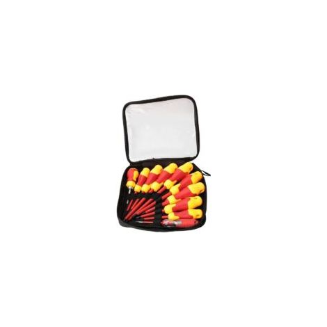 Jeu de 10 tournevis cruciformes à fente, outils de réparation pour électriciens, tournevis isolés pour électriciens (1/5)