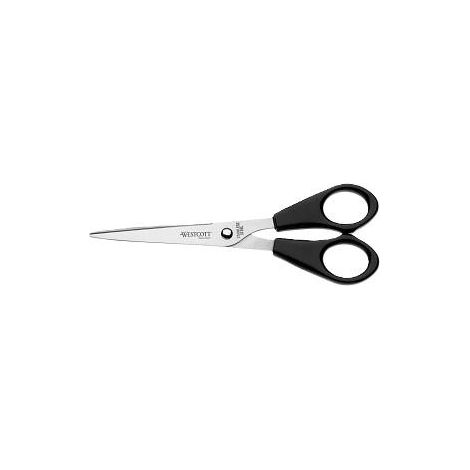 Ciseaux de bureau noirs 15 cm