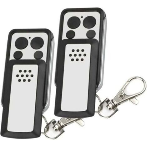 Lot de 2 télécommandes de Portail pour AVIDSEN 114253 104257 104251 Compatible avec la Marque Avidsen Extel