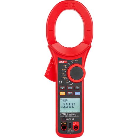 2500A AC/DC Clamp Meter Model UT222 (1/5)