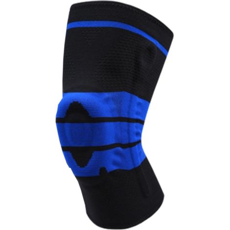 Genouillère De Soutien - Bandage Élastique Avec Ressort En Spirale - Pour Course Et Récupération Articulaire - 1 Pièce (1/5)