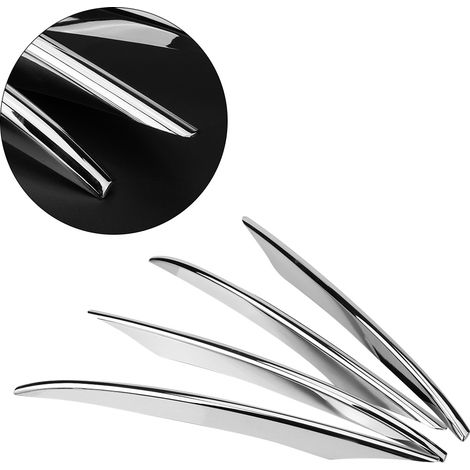 4 Pièces Garniture de Pare-chocs Avant pour Feux de Brouillard Auto pour Mercedes Classe E W213 (1/5)