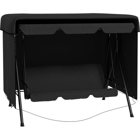 Funda para muebles de jardín, PE, impermeable, 215x155x150 cm (1/5)