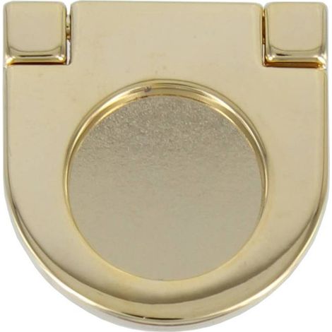 25 x MANIGLIA ZAMA E 3262 INCASSO 36X36 MM ORO LUC