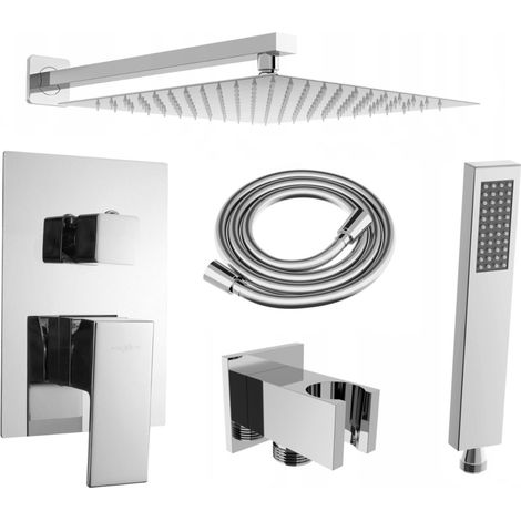 Mexen Uno DR02 Brausegarnitur für Unterputzmontage, Chrom - 71435DR02-00 (1/5)