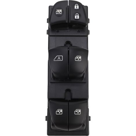 Botón del interruptor principal de la ventana eléctrica izquierda 25401-1766R negro para Kadjar 2015-2019 - Reemplazo preciso y compatibilidad. (1/5)