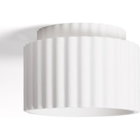 Plafón de Techo Yeso Double Colum Blanco (1/5)