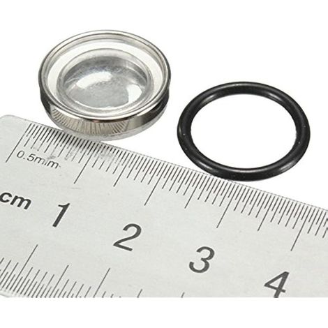18-mm-Sichtspiegeldichtung für Bremsflüssigkeitsbehälter im Hauptbremszylinder von Motorrädern und Dirtbikes (1/5)