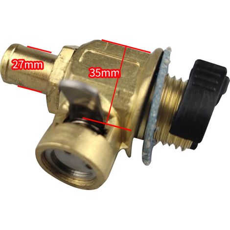 Valve de vidange d'huile Fumoto à embout long F110N (3/8-18 NPT) (1/4)