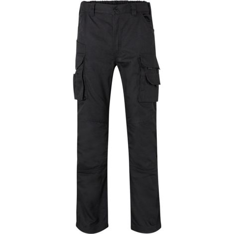 Velilla 103011 Pantalón de trabajo lona - L - Negro (1/5)