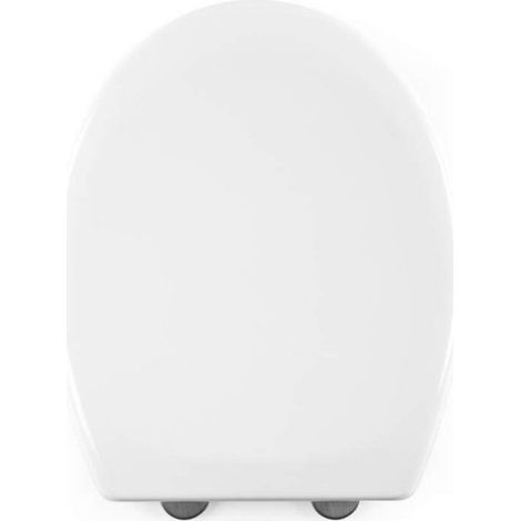 Asiento de inodoro Beldray LA037062PEU7 antibacteriano de liberación rápida, blanco (1/3)