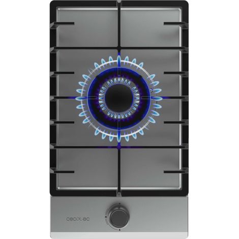 Cecotec Placa de gas Bolero Squad G 1200F Inox