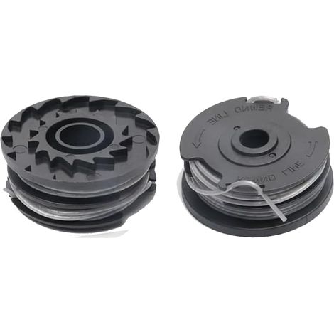 2 PCS Bobines de Fil de Rechange,Coupe Bordure Universel,Bobines de Rechange,Bobine de fil de pour débroussailleuse,Compatible avec Bosch Trimmer ART 24, 27, 30 and ART 30-36 LI (1/2)