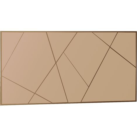 Holzspiegel "Orezo" - 120 x 60 cm - Bronze