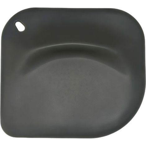 Espátula de silicona gris, imprescindible para hornear. Espátula cuadrada para mantequilla, de calidad profesional, fácil de guardar. 1 unidad.