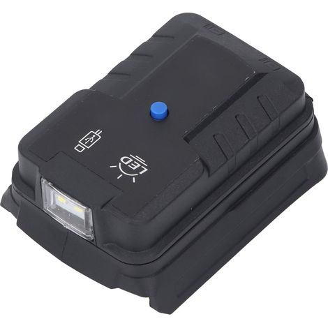Lampe LED portable sans fil atelier urgence camping compatible batterie 18V lithium-ion BAT609 BAT610G BAT611 BAT618 BAT619 BAT620 BAT622 ABS (1/5)