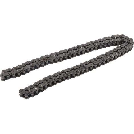 Cadena de motocicleta reforzada de 428 eslabones – 108 eslabones, compatible con vehículos de 50 cc a 250 cc (ATV, quad, moto de cross, pit bike, kart).