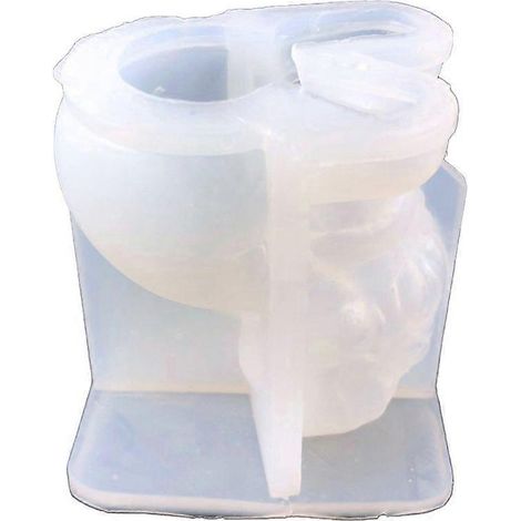 Moule en silicone pour fabrication de bougies et savons de Noël, moule en résine avec breloques et formes de Père Noël